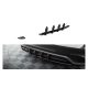 Diffuser Jaguar XE X760 Facelift Rear Street Pro Red