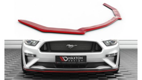 Splitter Ford Mustang VI Facelift RED Front v.2