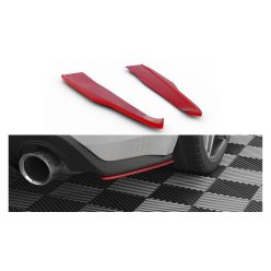 Splitter Ford Mustang VI Facelift RED Rear Side v.2