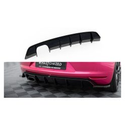  Diffuser Volkswagen Scirocco III Rear Valance v.1 Gloss Black