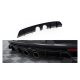 Diffuser Volkswagen Scirocco III Rear Valance v.2 R32 Exhaust Gloss Black