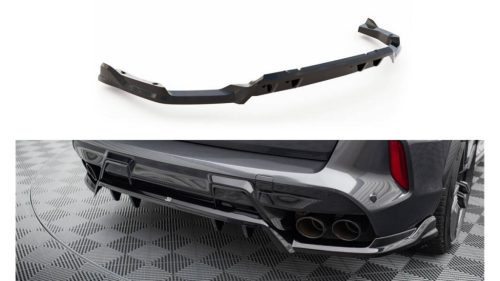 Splitter BMW X5 F95 Facelift M-Pack Rear Central with Diffuser