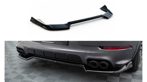 Splitter Porsche Cayenne III Facelift Rear Central