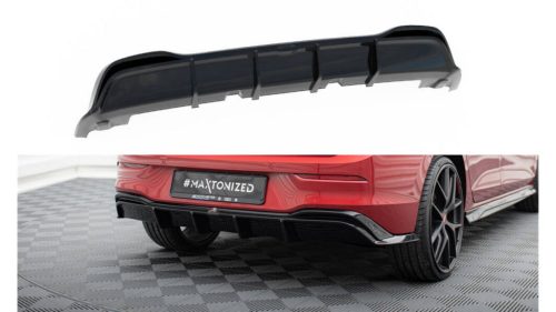 Diffuser Volkswagen Golf 8 GTE Rear Valance Gloss Black