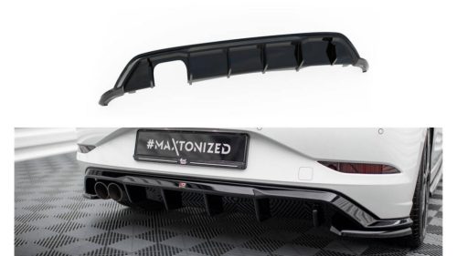 Diffuser Volkswagen Polo VI Facelift GTI Rear Valance Gloss Black