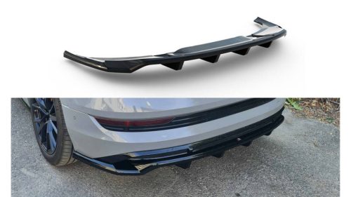 Splitter Audi e-Tron S-Line Rear Central with Diffuser