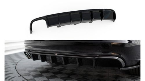 Diffuser Audi A6 C7 Avant Rear Valance Double Exhaust Version one side
