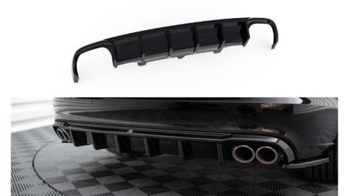 Diffuser Audi A6 C7 Avant Rear Valance Double Exhaust Version both side