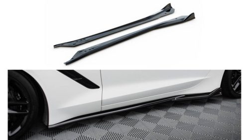 Diffuser Chevrolet Corvette C7 Side Skirts v.2
