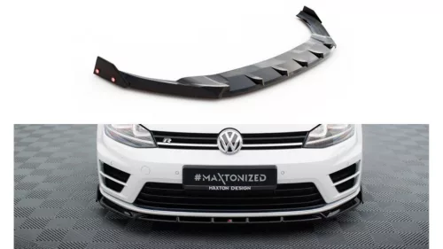 Front Splitter V.5 + Flaps Volkswagen Golf R Mk7
