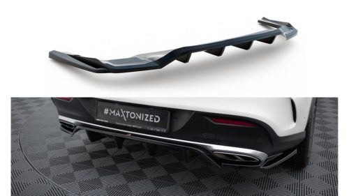 Splitter Mercedes-Benz GLE 43 Coupe C292 Rear Central with Diffuser