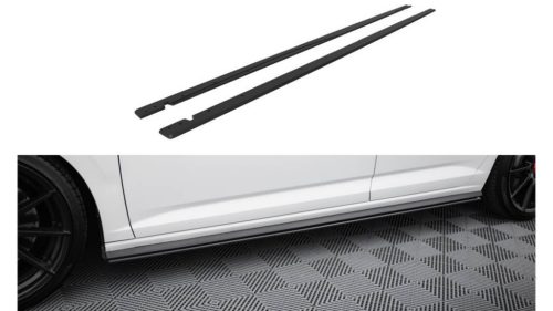 Side Skirts Volkswagen Jetta GLI Mk7 Street Pro Black-Red