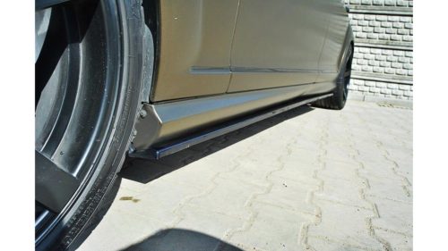 Maxton Design Küszöbtoldat Mercedes-Benz S W221 AMG LWB – Fényes Fekete