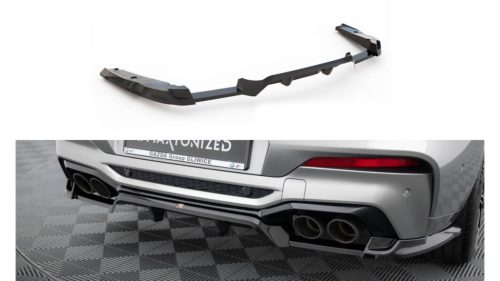 Splitter BMW X4 M F98 Rear Central with Diffuser