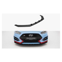   Maxton Design Első Toldat / Splitter Hyundai Veloster N Mk2 (–) – Fekete-Piros