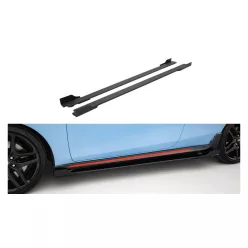   Maxton Design Küszöbtoldat Hyundai Veloster N Mk2 (2018–) – Fényes Fekete