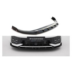   Splitter Volkswagen Golf GTI GTE R-Line Mk8 Facelift Front v.2 + Flaps