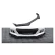 Maxton Design Első Toldat / Splitter Subaru BRZ Mk1 (2012–2017) – Fekete-Piros + Fényes Toldatok