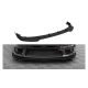 Splitter Mitsubishi Lancer EVO X Front Street Pro Black + Gloss Flaps