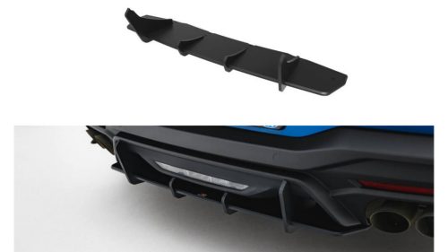 Diffuser Ford Mustang GT Mk7 Rear Street Pro Black-Red