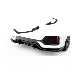   Maxton Design Hátsó Sarokelemek Honda Civic Mk 10 Sport (2020–2023) – Fényes Fekete