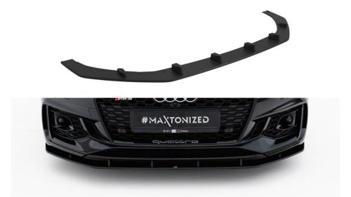 Splitter Audi RS5 F5 Front Street Pro Black-Red