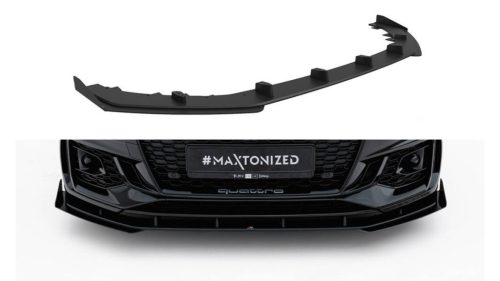 Splitter Audi RS5 F5 Front Street Pro Black + Gloss Flaps