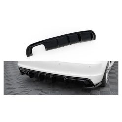   Diffuser Audi A3 S-Line 8V Rear Valance Version with double exhaust tip