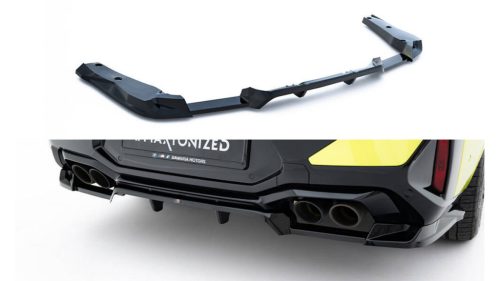 Splitter BMW X4M F98 Facelift Rear Central with Diffuser