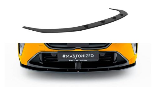Splitter BMW 1 F70 M-Pack Front Street Pro Black-Red