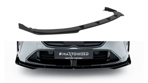 Splitter BMW 1 F70 Front Street Pro Black-Red + Gloss Flaps
