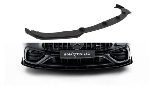 Maxton Design Első Toldat / Splitter Mercedes-Benz CLE C236 53 AMG (2023–) – Fényes Fekete-Piros
