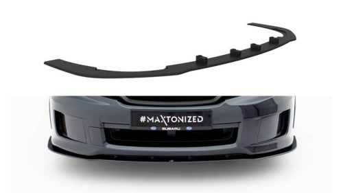 Splitter Subaru Impreza WRX STI Mk3 Facelift Front Street Pro Black