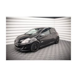 Diffuser Renault Clio III RS Side Skirts Gloss Black