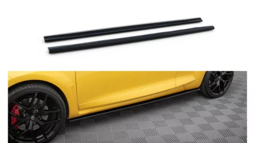 Maxton Design Küszöbtoldat Renault Megane RS Mk3 – Fényes Fekete