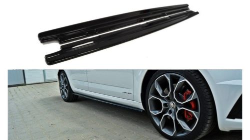 Diffuser Skoda Octavia III Facelift RS Side Skirts Gloss Black