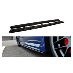   Diffuser Subaru Impreza IV WRX STI Side Skirts v.1 Gloss Black