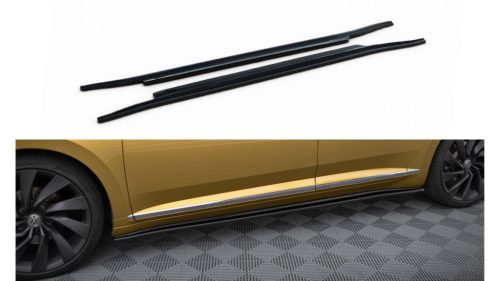 Diffuser Volkswagen Arteon R-Line Side Skirts Gloss Black