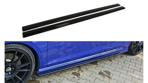 Diffuser Volkswagen Golf 7 R Side Skirts v.1 Gloss Black