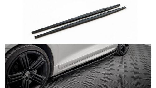 Diffuser Volkswagen Scirocco III R Side Skirts Gloss Black