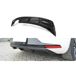   Maxton Design Hátsó Kötény / Diffúzor Seat Leon Mk3 FR (2012–2020) – Fényes Fekete