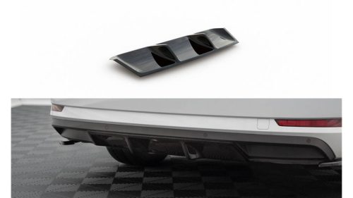 Diffuser Skoda Superb III Rear Valance Gloss Black