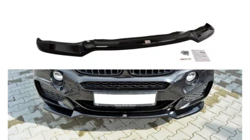 Maxton Design Első Toldat / Splitter BMW X6 F16 M-Pack (2015–2019) – Fényes Fekete