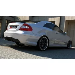 Bumper Mercedes-Benz CLK W209 Rear AMG Look Primed