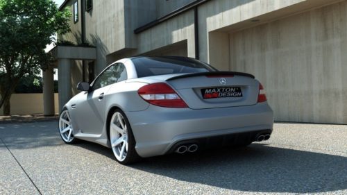 Bumper Mercedes-Benz SLK R171 Rear AMG 204 Look Primed