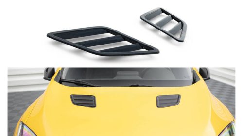 Bonnet Vents Uniwersalne Gloss Black