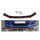 Splitter Subaru BRZ Facelift Front v.4 Gloss Black + Red