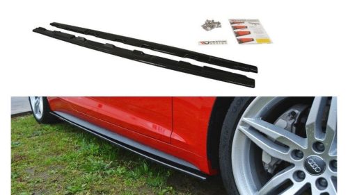 Diffuser Audi A5 F5 S-Line Side Skirts Gloss Black
