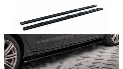 Diffuser Audi A6 C7 Side Skirts v.1 Gloss Black