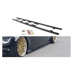 Diffuser Audi A7 C7 S-Line Side Skirts Gloss Black